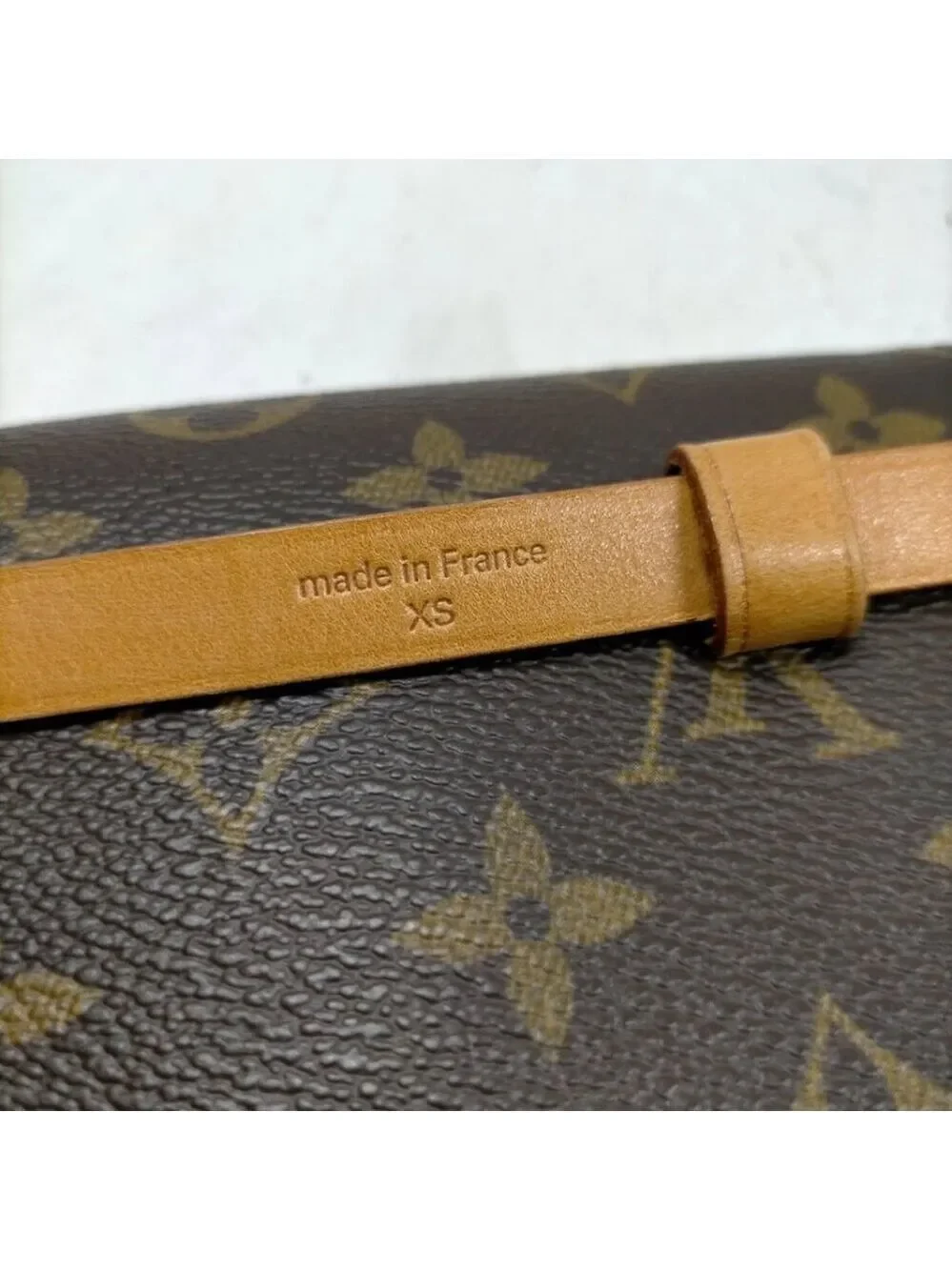 Louis Vuitton LV Shoulder Bag Pochette Florentine Brown Monogram 600-052225